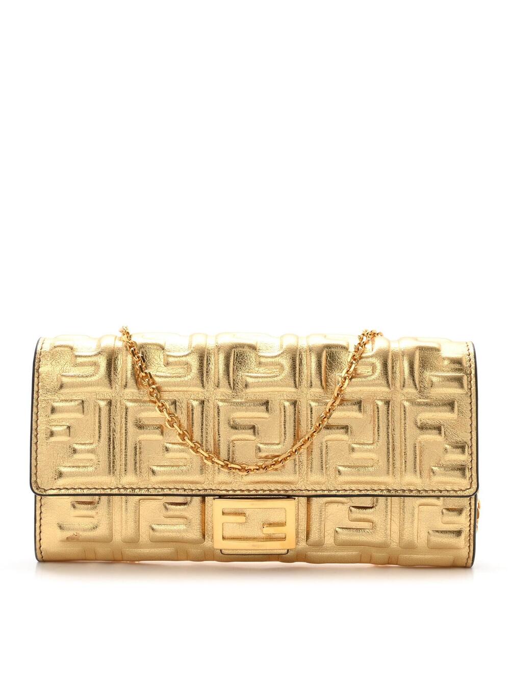 Fendi Vitello Catalan Mirror Ff #373375F17B